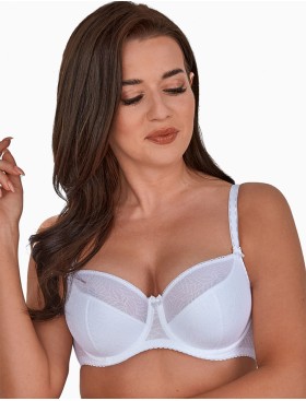 Бюстгальтер полумягкий Gaia 594 SANDY PU белый, Цвет: белый, Размеры: 70I, изображение 3