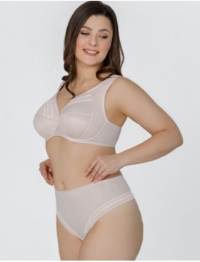 Мягкий бюстгальтер на косточках Honey H46-23-L крем-брюле, Цвет: крем-брюле, Размеры: 100H, изображение 2