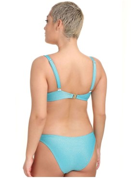 Раздельный купальник формовка + слипы Jolidon FJ57I голубой, Цвет: голубой, Размеры: 80B, изображение 2