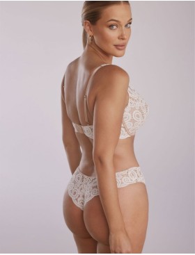 Трусики бразилиана Kinga COCO 1104/3-B экрю, Цвет: экрю, Размеры: S, изображение 4