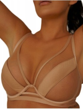 Бюстгальтер с мягкой чашкой Kinga LOU 932-SC миндаль, Цвет: миндаль, Размеры: 70I, изображение 5