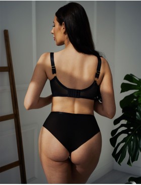 Трусы слипы Kris Line TOUCH briefs, Цвет: черный+бежевый, Размеры: 2XL, изображение 2