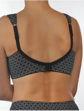 Усиленный хлопковый бюстгальтер Valmira 1104/E черный кристалл, Цвет: черный кристалл, Размеры: 95H, изображение 2