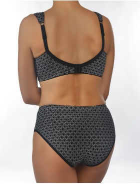 Усиленный хлопковый бюстгальтер Valmira 1104/E черный кристалл, Цвет: черный кристалл, Размеры: 95H, изображение 6