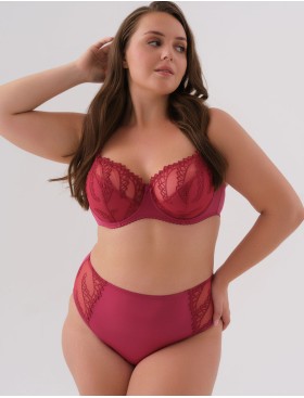 Трусики слипы Valmira 2949/M сангрия, Цвет: сангрия с вышивкой, Размеры: M, изображение 4