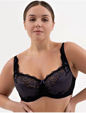 Бюстгальтер полумягкий Valmira 1109-1109/B антрацит, Цвет: антрацит, Размеры: 100H, изображение 2