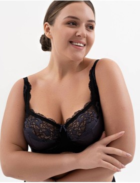 Бюстгальтер полумягкий Valmira 1109-1109/B антрацит, Цвет: антрацит, Размеры: 100H, изображение 3