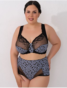 Трусы макси Valmira 2959/M черный с синим, Цвет: черный с синим, Размеры: M, изображение 3