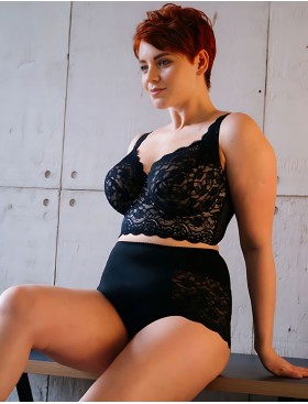 Полумягкий кружевной бюстгальтер бюстье Valmira 1144 ночная волна, Цвет: ночная волна, Размеры: 90C, изображение 4