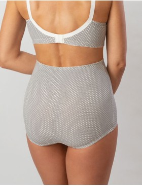 Трусы макси хлопковые Valmira 2930/G молочная графика, Цвет: молочная графика, Размеры: M, изображение 2