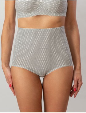 Трусы макси хлопковые Valmira 2930/G молочная графика, Цвет: молочная графика, Размеры: M