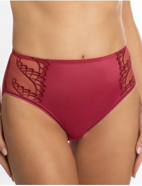 Трусики слипы Valmira 2949/M сангрия, Цвет: сангрия с вышивкой, Размеры: M