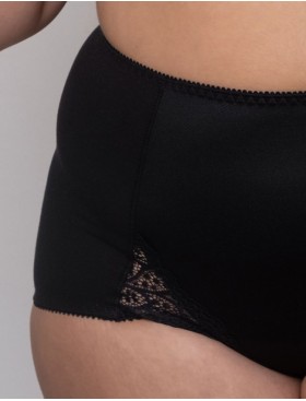 Высокие трусы слипы Valmira 2954 черный, Цвет: черный, Размеры: M, изображение 4