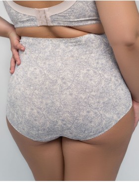 Трусы макси хлопковые Valmira 2930/G синий меланж, Цвет: синий меланж, Размеры: L, изображение 2