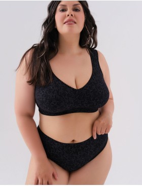 Бюстгальтер на широких лямках Valmira 1121/C черный с серым, Цвет: черный с серым, Размеры: 115D, изображение 7