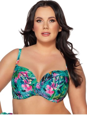 Верх купальника поролоновый Ava PARADISE SK205 U, Цвет: бирюза, Размеры: 75E, изображение 5