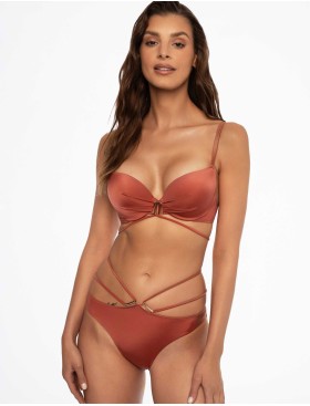 Бюст купальный с пуш-ап Esotiq THEA 41551 терракотовый, Цвет: терракотовый, Размеры: 70C/75B, изображение 6