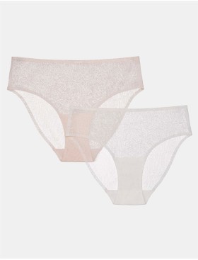 Набор женских трусиков 2 шт Esotiq PARESH 41500 песочный+молочный, Цвет: песочный+молочный, Размеры: M, изображение 2