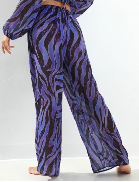 Брюки пляжные Jolidon FQR20I фиолетовый, Цвет: фиолетовый, Размеры: M, изображение 2