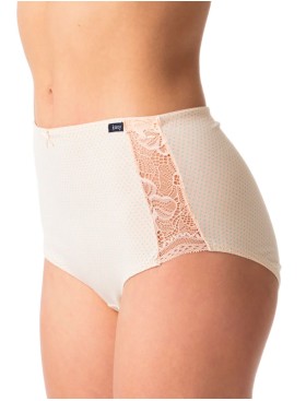 Набор высоких трусов слипов Key LPF 616 (2 шт), Цвет: бежевый+мята, Размеры: L, изображение 3