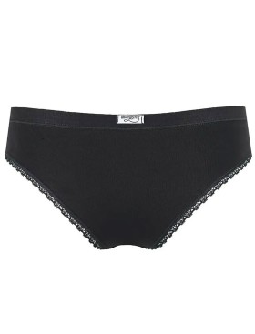 Трусы брифы Lovely Girl 6650 nero, Цвет: nero (черный), Размеры: S, изображение 3