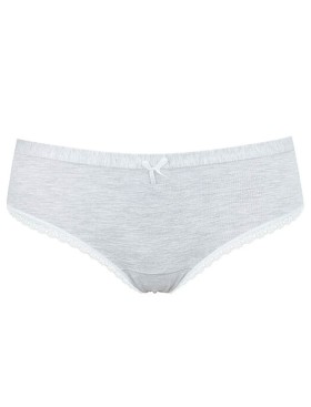 Трусы шортики Lovely Girl 6651 grigio/melange, Цвет: grigio/melange (серы, Размеры: S, изображение 2