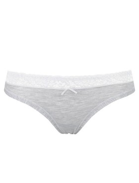 Трусы бразилиана Lovely Girl 8308 grigio/melange, Цвет: grigio/melange (серы, Размеры: S, изображение 3