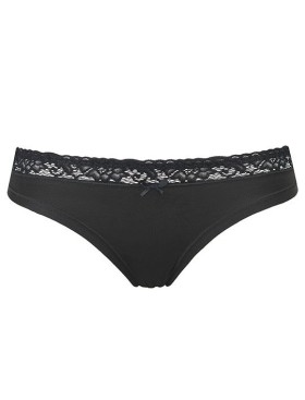 Трусы бразилиана Lovely Girl 8308 nero, Цвет: nero (черный), Размеры: S, изображение 3