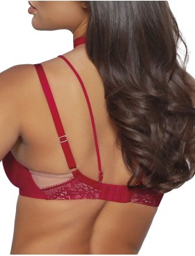 Бюстгальтер пуш-ап Novika HARPER N01 PUSH UP красный, Цвет: красный, Размеры: 80C, изображение 4