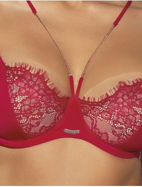 Бюстгальтер с мягкой чашкой Novika HARPER N03 M красный, Цвет: красный, Размеры: 90H, изображение 3