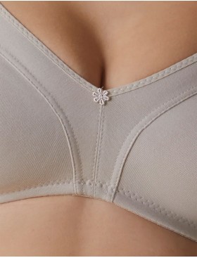 Бюстгальтер без косточек Selene BLANCA серо-бежевый, Цвет: серо-бежевый, Размеры: 90D, изображение 5