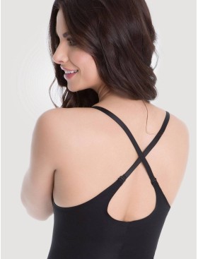 Боди корректирующее Julimex 119 BODY POD BIUST Z SIATKA черный, Цвет: черный, Размеры: S, изображение 4