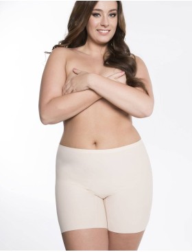 Бесшовные шорты Julimex BERMUDY COMFORT телесный, Цвет: телесный, Размеры: M