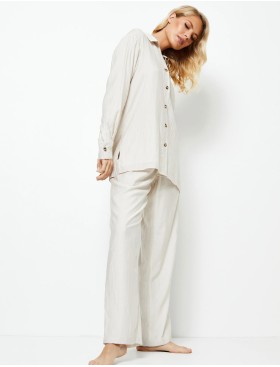 Комплект женский с брюками Aruelle AMARA SET, Цвет: серо-бежевый, Размеры: S, изображение 3