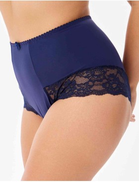 Трусы женские высокие Elli 711 LACE темно-синий, Цвет: темно-синий, Размеры: L, изображение 3