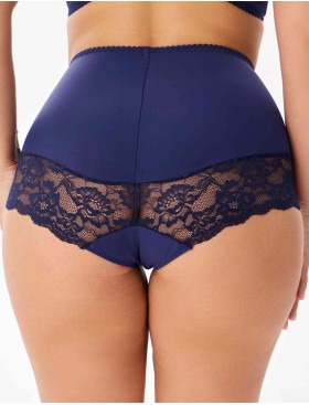 Трусы женские высокие Elli 711 LACE темно-синий, Цвет: темно-синий, Размеры: L, изображение 2