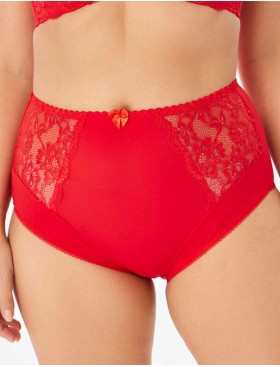 Высокие трусы слипы Elli 621 красный, Цвет: красный, Размеры: L