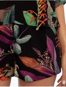 Пижама из вискозы с шортами Esotiq DAYLIGHT 41266, Цвет: мульти, Размеры: S, изображение 4