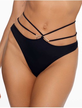 Плавки с оригинальным поясом Esotiq THEA 41553 черный, Цвет: черный, Размеры: S