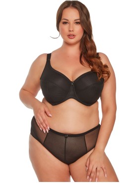 Бюстгальтер с поддержкой плюс Gaia 1058 SONIA PU Maxi черный, Цвет: черный, Размеры: 70L, изображение 6