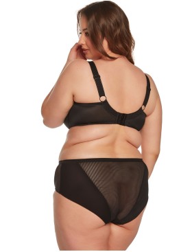 Бюстгальтер с поддержкой плюс Gaia 1058 SONIA PU Maxi черный, Цвет: черный, Размеры: 70L, изображение 7