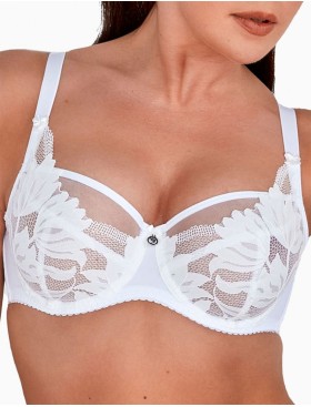 Бюстгальтер мягкий Gaia 1135 NIKE M белый, Цвет: белый, Размеры: 70I