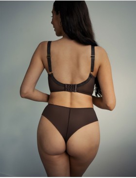 Трусики бразилиана Kris Line BROWNIE stringshorts, Цвет: шоколадный, Размеры: 2XL, изображение 5