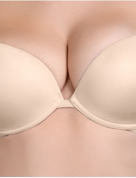 Бюстгальтер пуш-ап гелевый Mioocchi ADELE 7530 cipria, Цвет: cipria (пудровый), Размеры: 80C, изображение 4