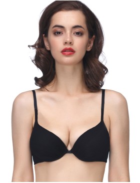 Бюстгальтер пуш-ап гелевый Mioocchi ADELE 7530 nero, Цвет: nero (черный), Размеры: 80C, изображение 4