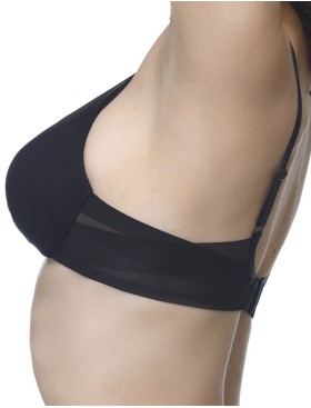 Бюстгальтер пуш-ап гелевый Mioocchi ADELE 7530 nero, Цвет: nero (черный), Размеры: 80C, изображение 2