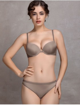 Бюстгальтер пуш-ап гелевый Mioocchi ADELE 7530 stone, Цвет: stone (кофейный), Размеры: 80C, изображение 8