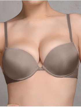 Бюстгальтер пуш-ап гелевый Mioocchi ADELE 7530 stone, Цвет: stone (кофейный), Размеры: 80C