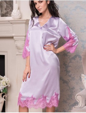 Туника из натурального шелка Mia-Amore BELLA 3374 лавандовый, Цвет: лавандовый, Размеры: XS