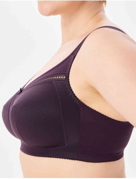 Бюстгальтер мягкий без косточек Milavitsa 104040 / 124040 джем, Цвет: джем, Размеры: 85E, изображение 3